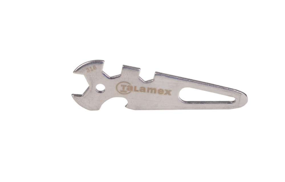 Rvs sluitingsleutel (prijs per 10 st.)