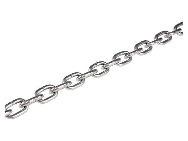Ketting DIN766 rvs 5mm (prijs per 10m)