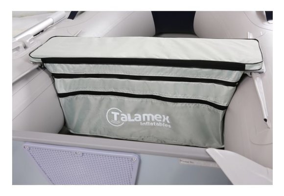 Zitbanktas met kussen | Grijs