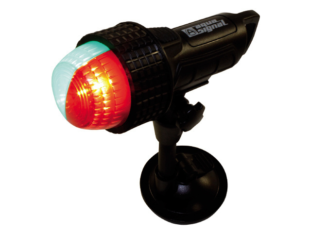 Tweekleurenlantaarn met zuignap (batterijen) (tweede kans product)