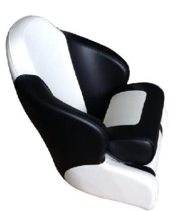 Deluxe Heavy Duty Marine sportstoel met flip-up