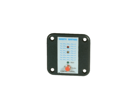 Controlepaneel vuilwatertank 12/24V (zonder tankzender)