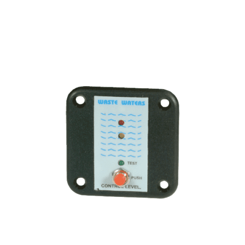Controlepaneel vuilwatertank 12/24V (zonder tankzender)
