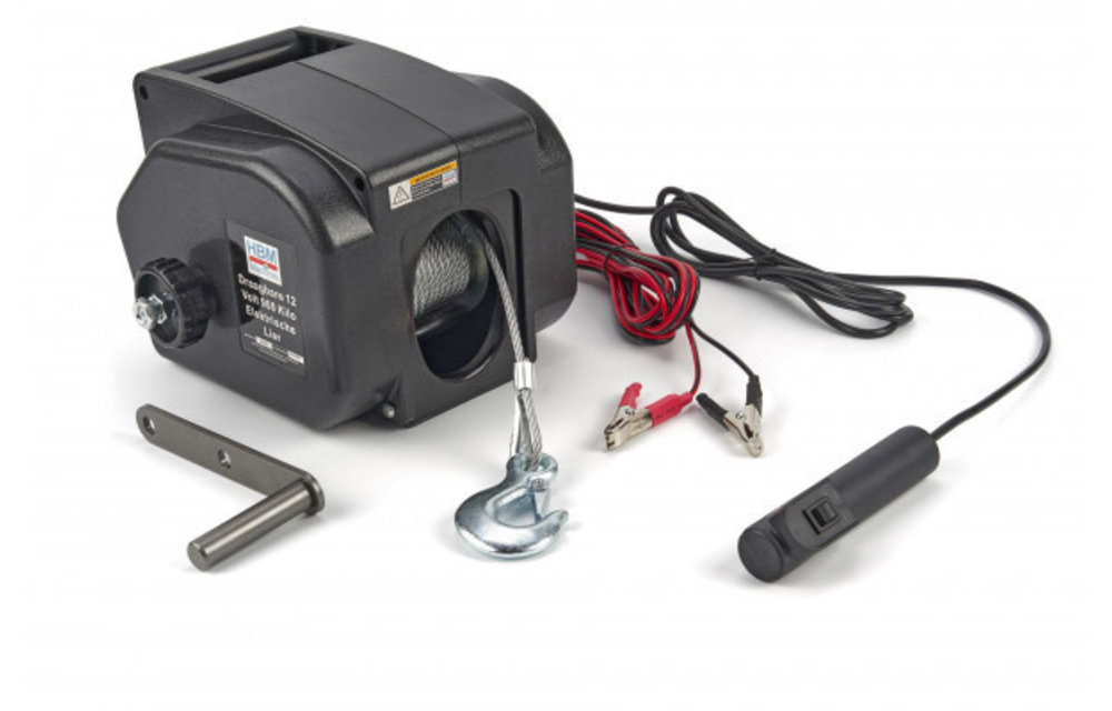 Allpa Elektrische trailerlier 12V, Max. 40A Inclusief afstandsbediening