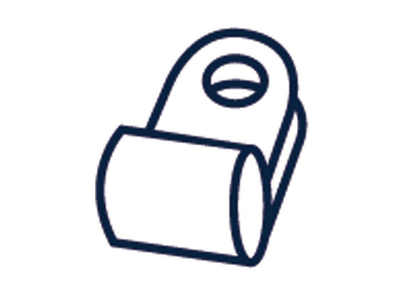 Bevestigingsbeugels voor stroomkabel