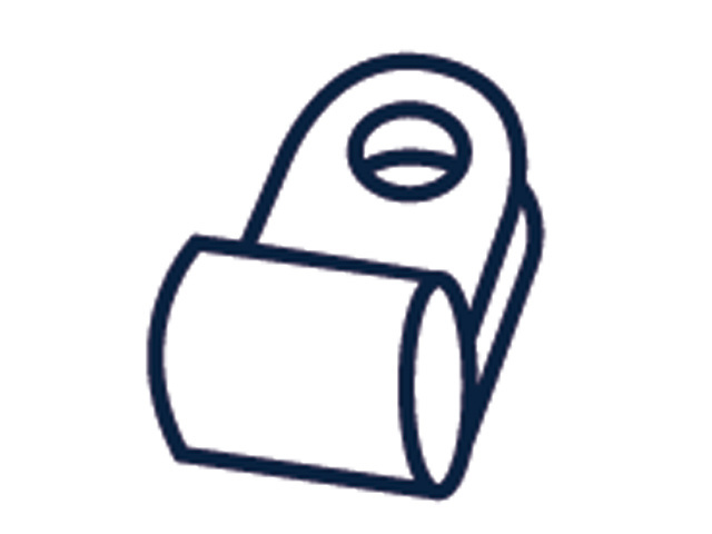 Bevestigingsbeugels voor stroomkabel