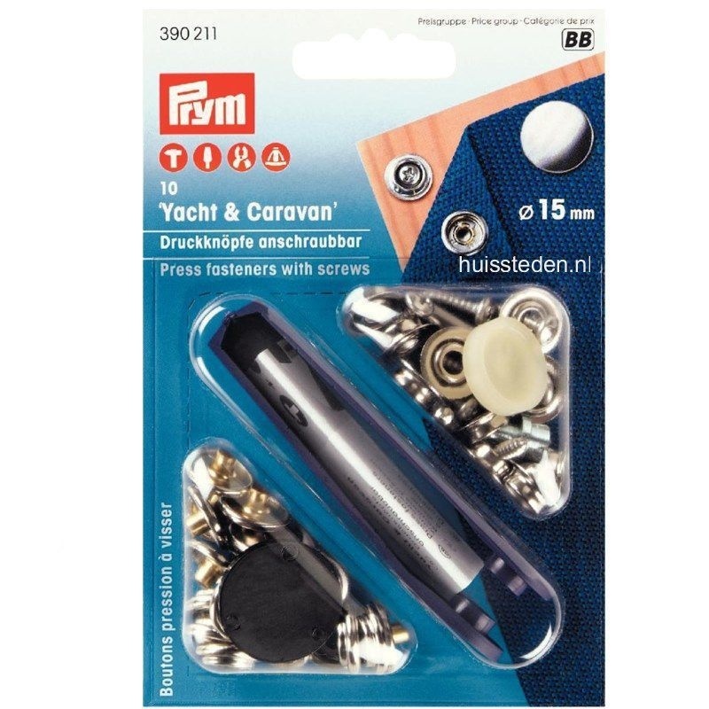 drukknopen doek (10st per doosje)