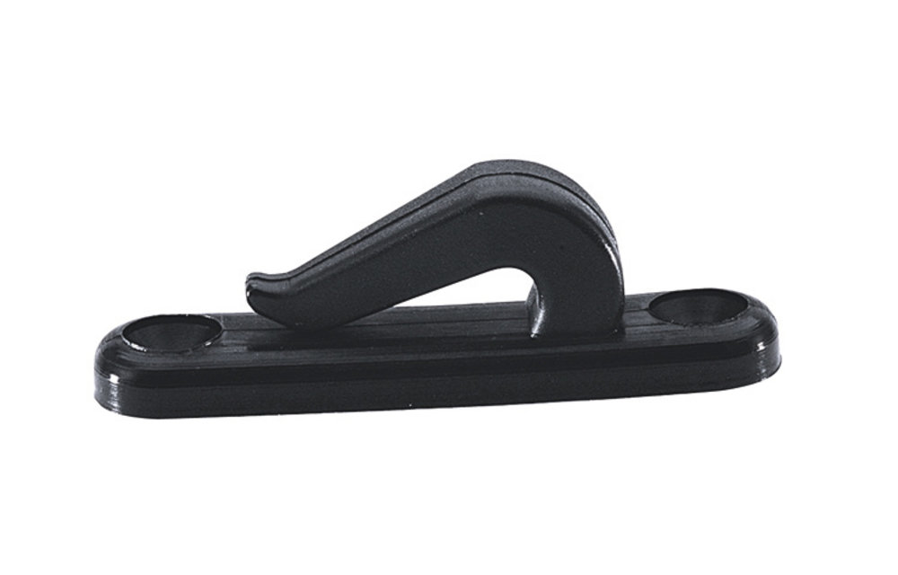 Reefhaak nylon 57mm | Zwart (prijs per 25 st.)