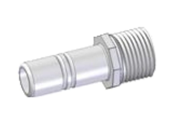 Adapter 1/2" BSP male 15mm (prijs per 2 stuks)