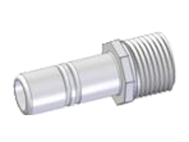 Adapter 1/2" BSP male 15mm (prijs per 2 stuks)