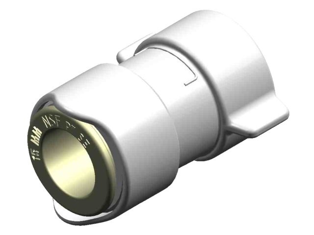 Whale Adapter 1/2" BSP female 15mm (prijs per 2 stuks)