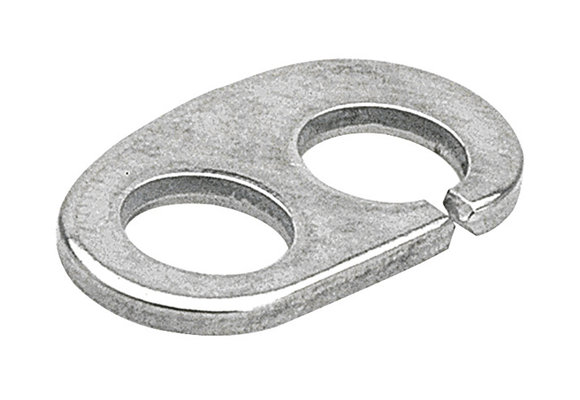 Vlaggelijnhaakje (prijs per 10m)