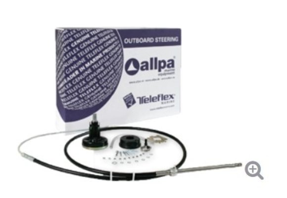 Teleflex Stuursysteem tot 55pk (zonder stuurwiel)