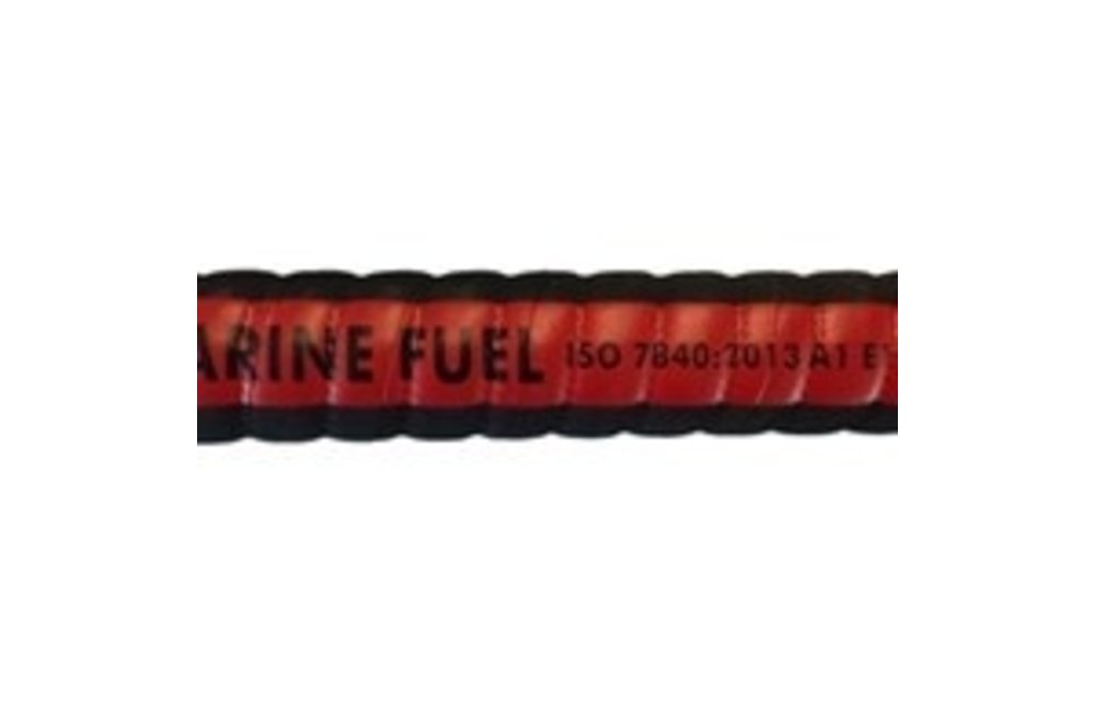 Allpa Brandstofslang met Stalen Spiraal, 32x44mm (prijs per meter)