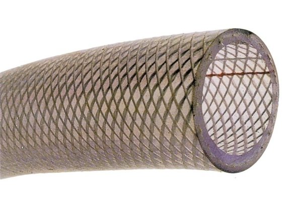Allpa PVC Koudwaterslang transparant met polyester inlage Ø13x19mm, -20ºC tot +60ºC, max.15bar, 20º