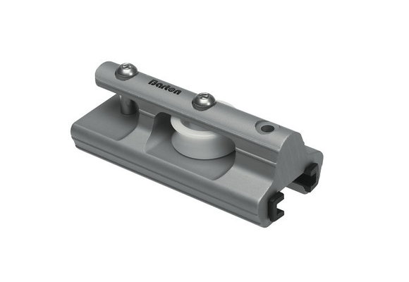 T-rail eindstuk met schijf -  32mm