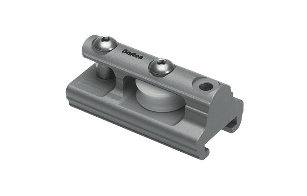 T-rail eindstuk met schijf -  20mm