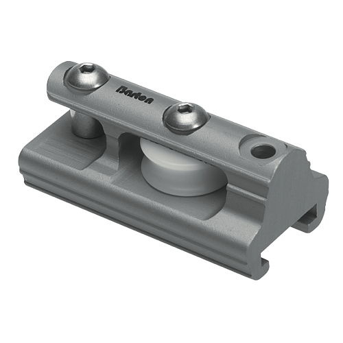 T-rail eindstuk met schijf -  20mm