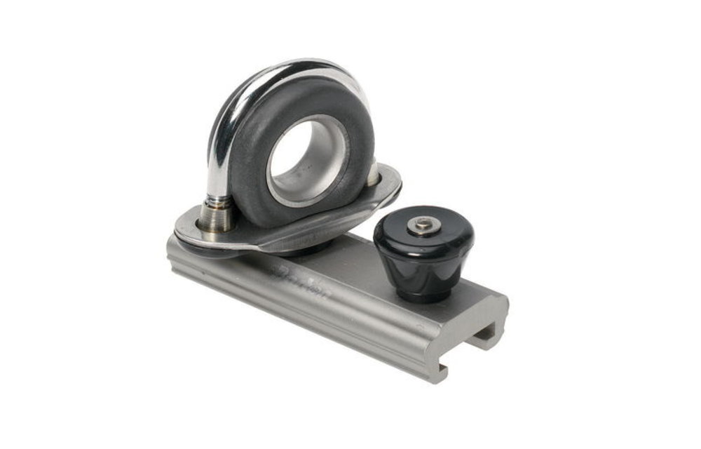 Genuaslede + geleideoog voor 20mm t-rail