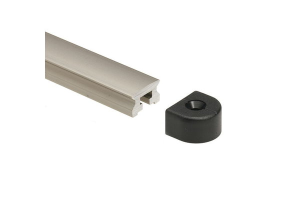 Eindstop voor 26mm rail per paar