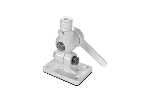 Antenne montage voet 4 stand + gat wit f