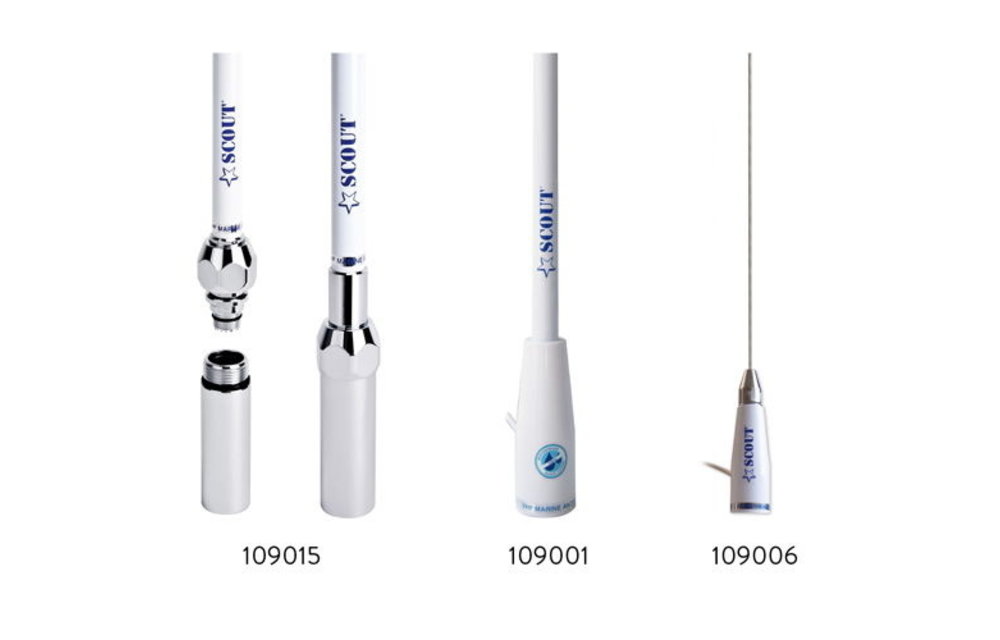 Antenne vhf rvs 0,9m ks-23a