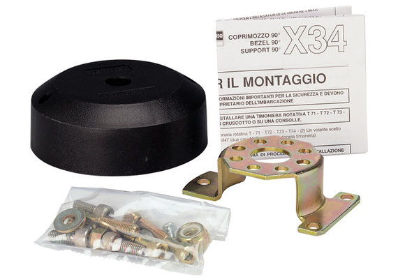 X34 montageplaat 90Â°