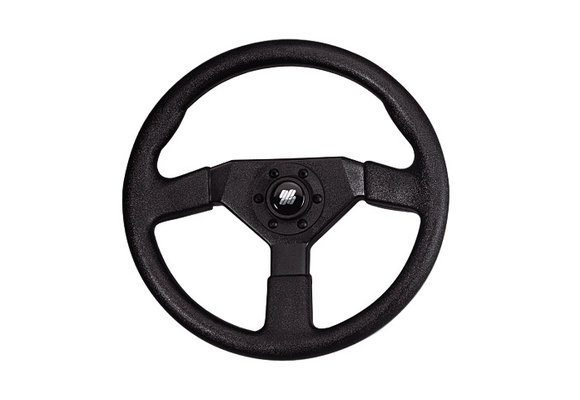 V38 stuurwiel | Zwart 3-spaaks