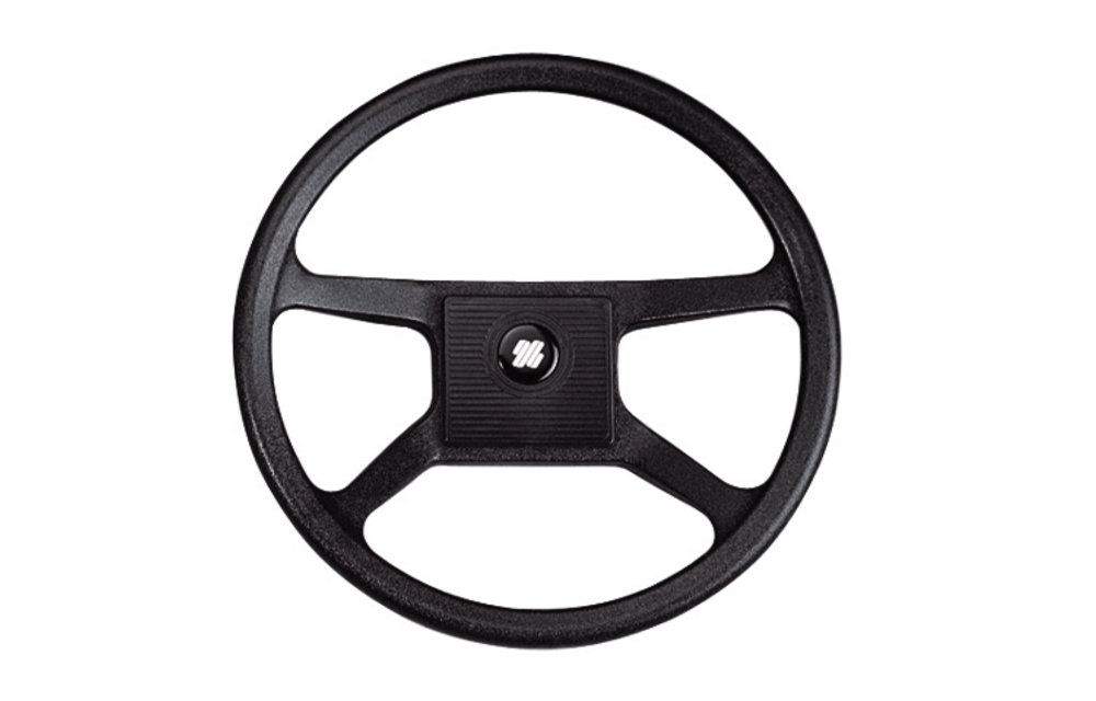 V33 stuurwiel | Zwart 4-spaaks