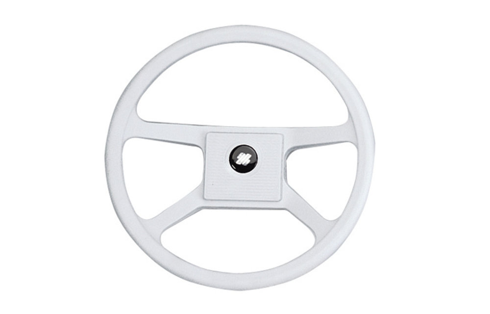 V33W stuurwiel | Wit 4-spaaks