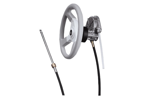 T85 stuurkop met | Witte kap