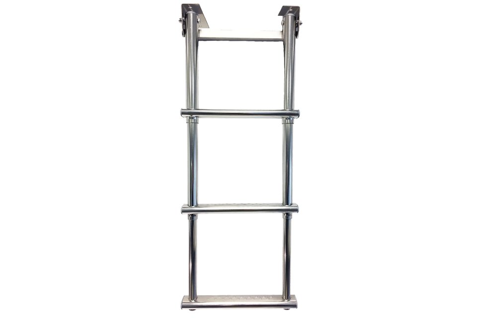 Allpa RVS Telescopische zwemtrap  3-treden