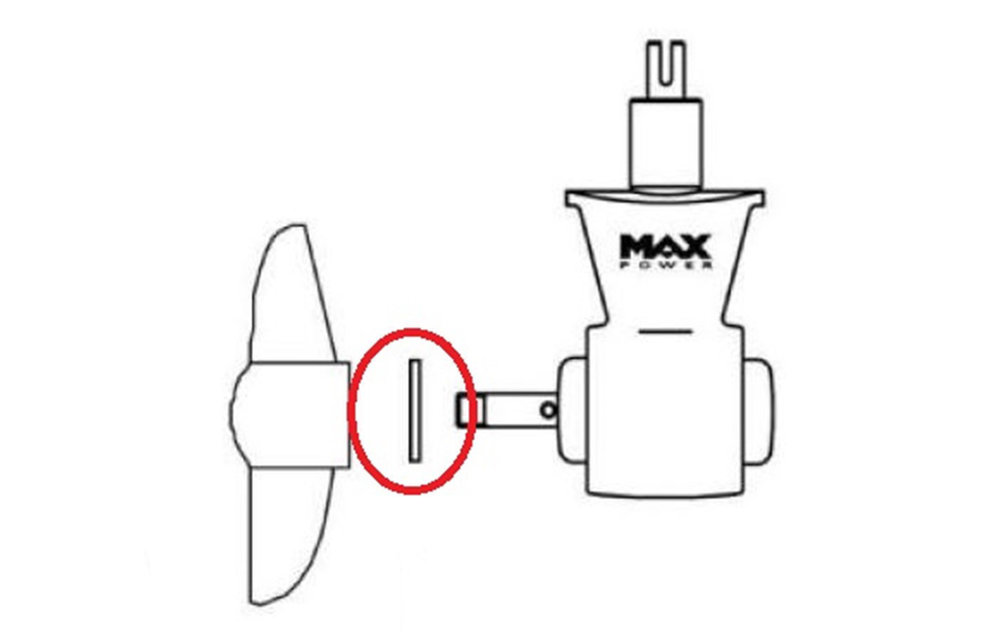 Max Power schroef pin CT165-CT225