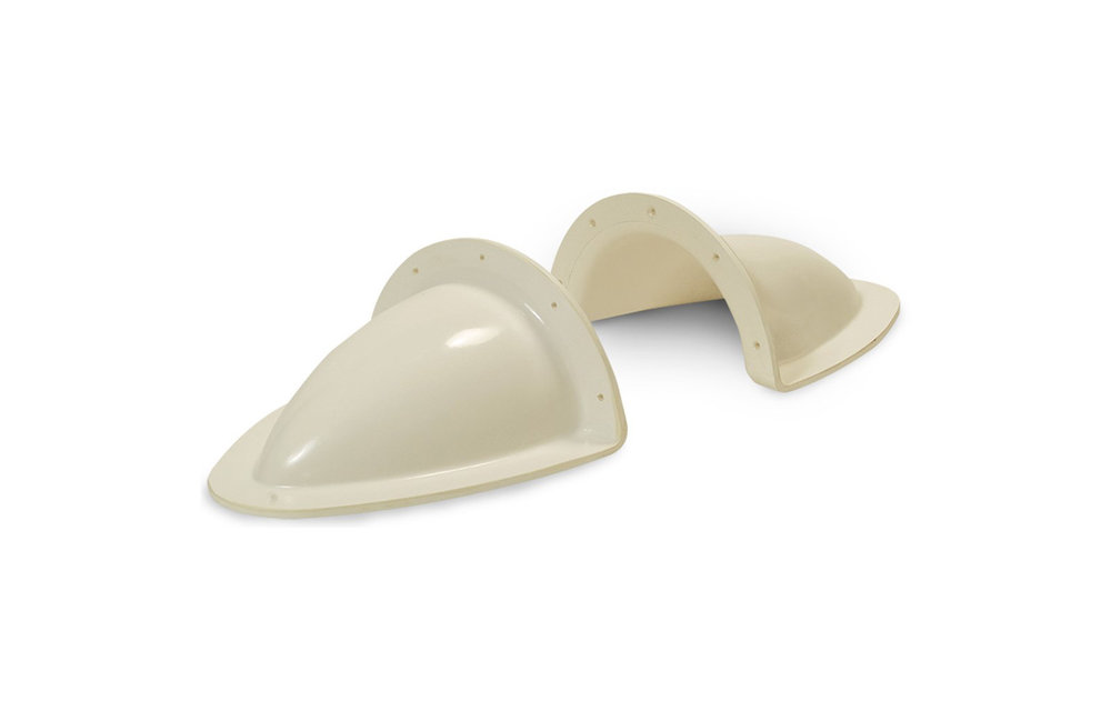 Hektunnel adapter kappen D185mm (x2)