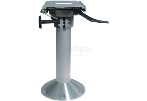 Allpa Aluminium Mainstay Heavy Duty stoelpoot (360º draaibaar + lock) met slede  voet Ø229mm