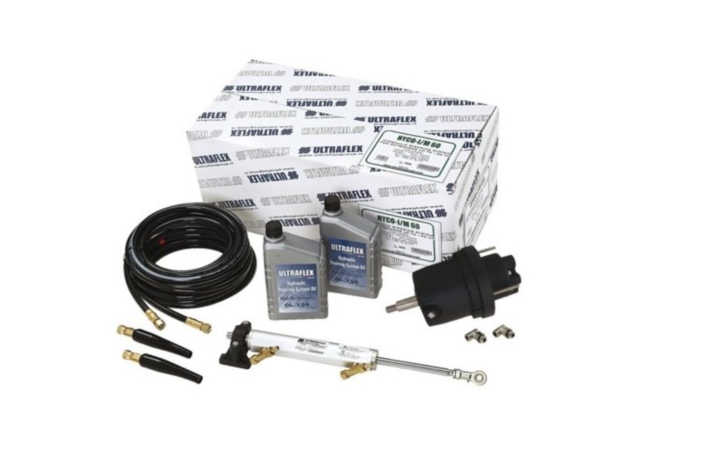 HYCO-I/M-60 hydraulische set inboard tot 150pk inclusief 6 meter slang