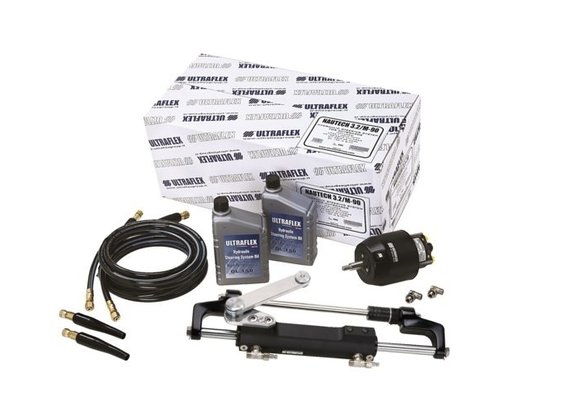 NAUTECH 1.1/M-90 hydraulische set outboard tot 300pk inclusief 9 meter slang (UC128-OBF/1)