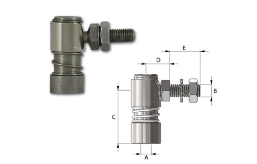 Maxflex - Kogelgewricht 33c model K