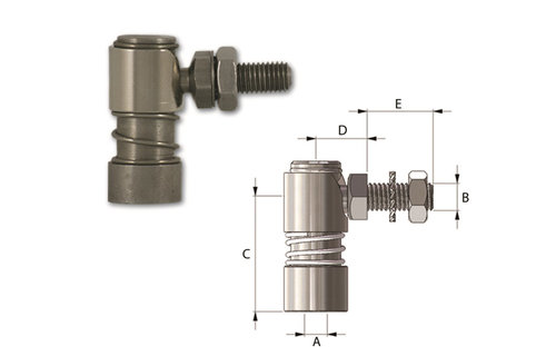 Maxflex - Kogelgewricht 33c model K