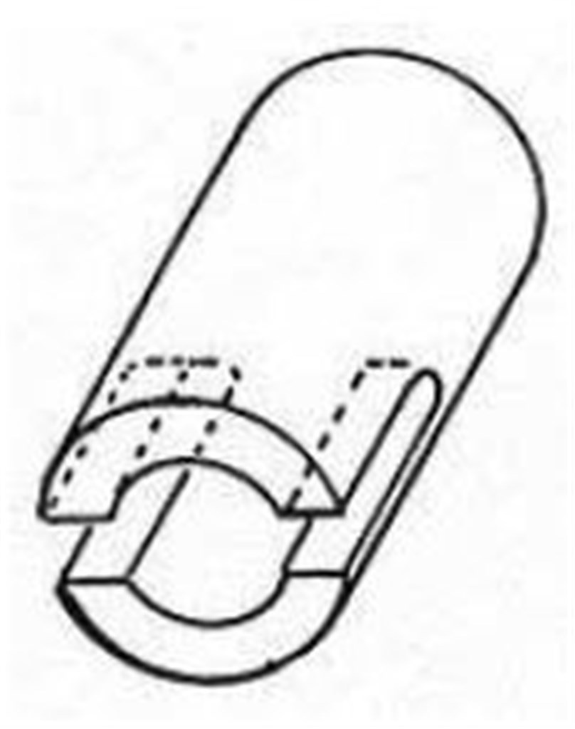 CEF - Impeller | Ø11 | Ø36,5 | 18,1 mm | 6 schoepen