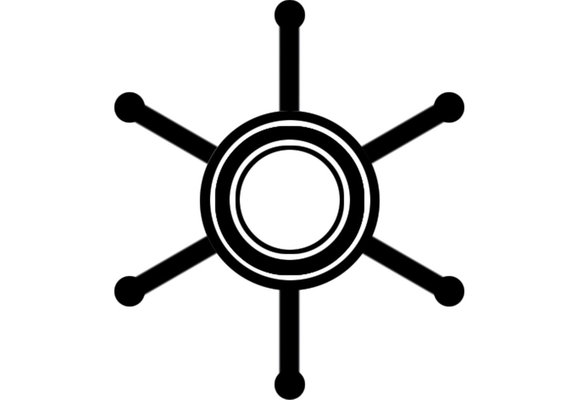 CEF - Impeller | Ø20,1 | Ø58 | 30 mm | 6 schoepen