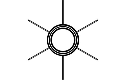 CEF - Impeller | Ø18,05 | Ø51,8 | 19 mm | 6 schoepen