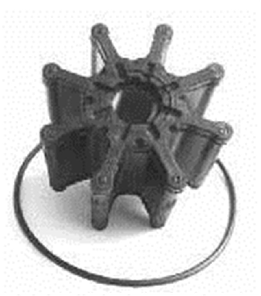 CEF - Impeller | Ø11,4 | Ø66,5 | 50,6 mm | 8 schoepen