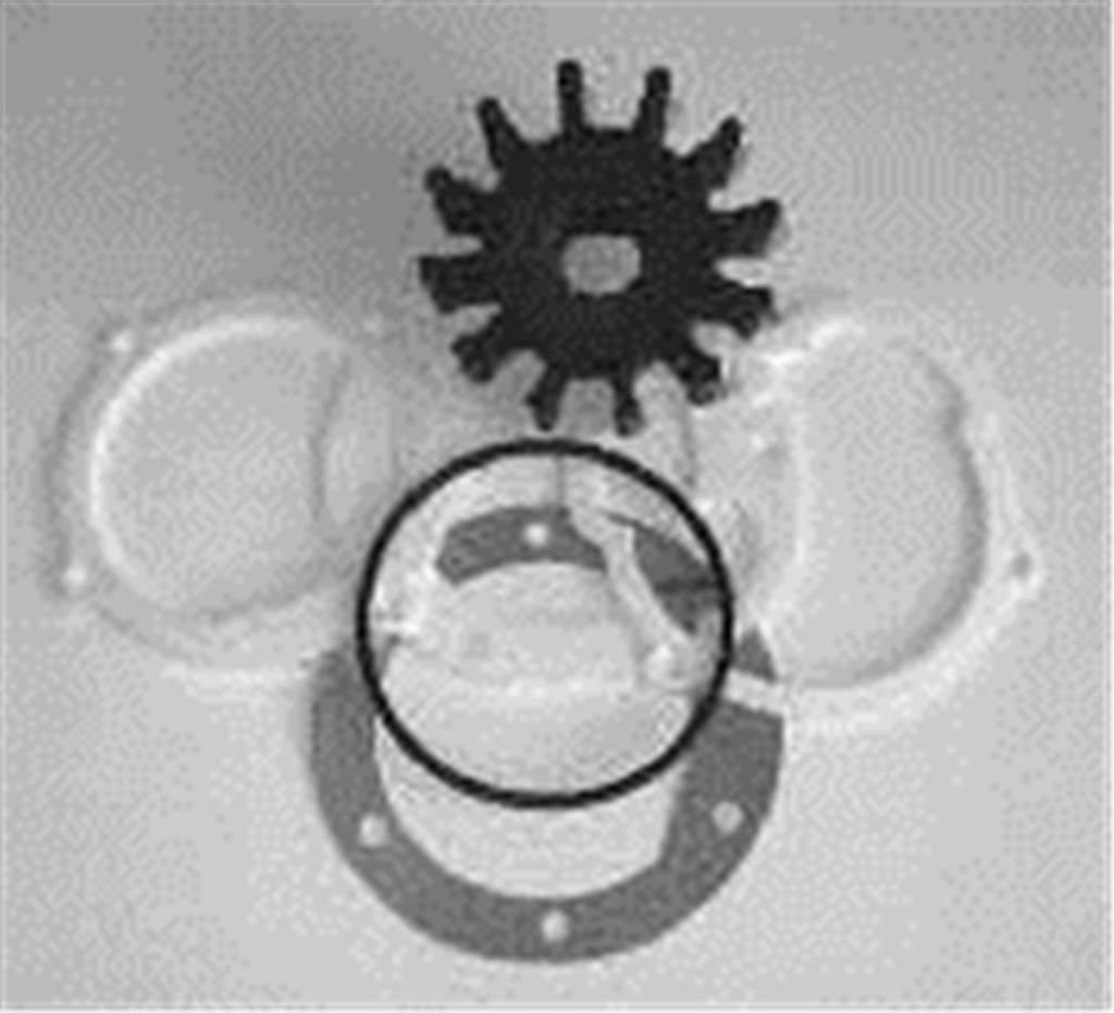 CEF - Impeller | Ø14,29 | Ø57 | 31,6 mm | 12 schoepen