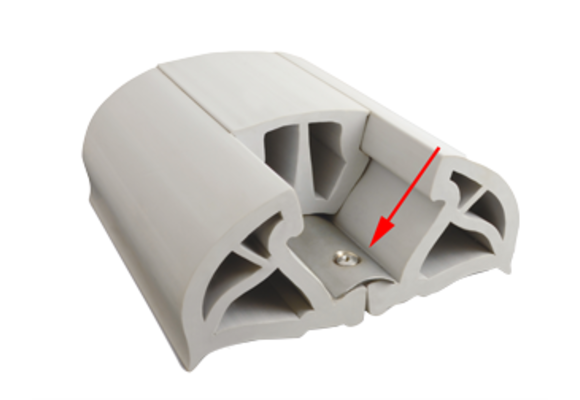 Allpa RVS montagestrip (lengte: 2m)