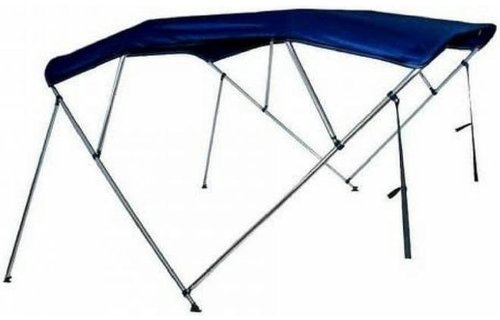 Aluminium Biminitop Navy 4 Bogen Hoogte 137 cm