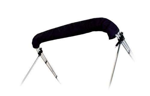 Aluminium Biminitop Zwart 3 bogen Hoogte 91 cm