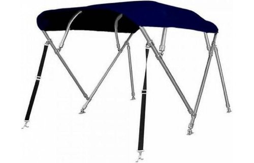RVS Biminitop Navy 4 bogen Hoogte 137 cm
