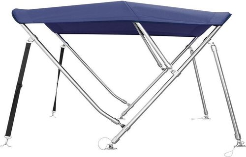 RVS Biminitop Navy hoogte 117 cm