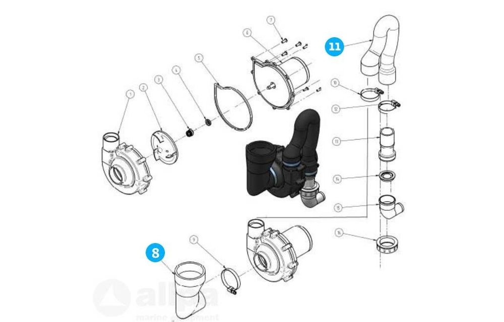 Hose kit Hydro Laguna Elektrisch
